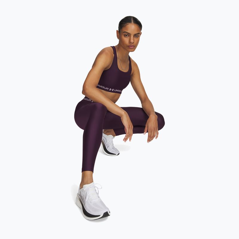 Легінси для тренувань жіночі Under Armour HeatGear Leggings purple echo/mauve pink 4