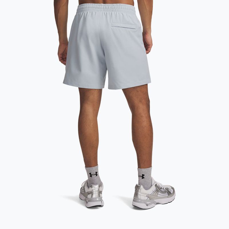 Шорти для тренувань чоловічі Under Armour Unstoppable Woven Shorts blue fog/black 3