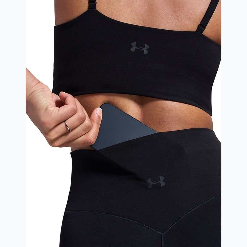 Легінси для тренувань жіночі Under Armour Meridian Leggings ultimate black/ultimate black 7
