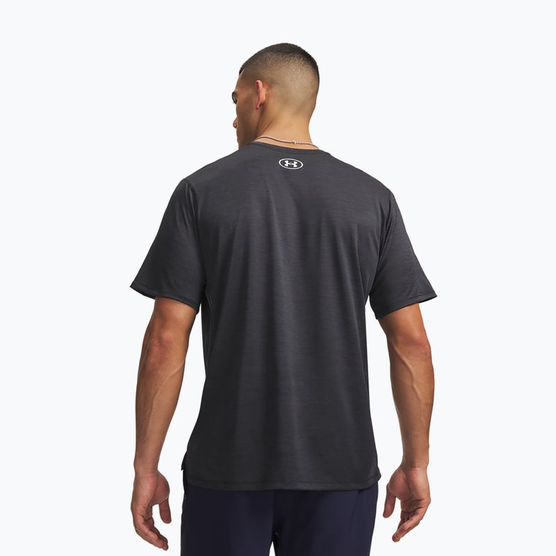 Футболка для тренувань чоловіча Under Armour Tech Vent ultimate black/white 2