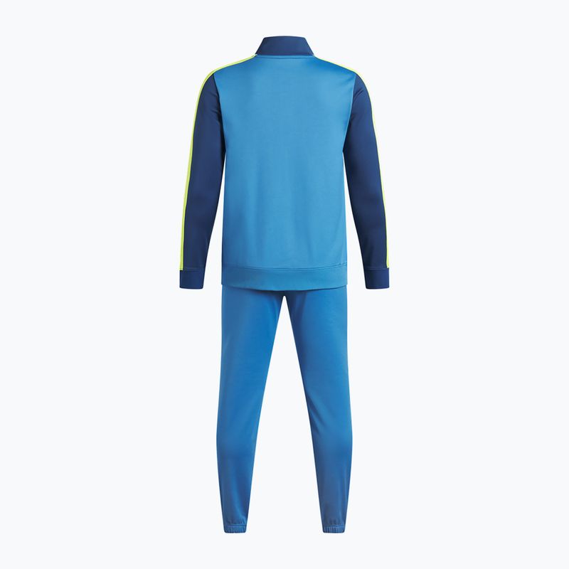 Спортивний костюм дитячий Under Armour Rival Cb Knit Track Suit aegean blue/blackout navy/white 2