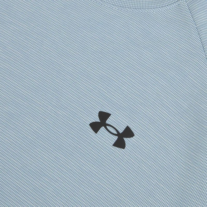 Футболка для тренувань чоловіча Under Armour Tech Textured blue wind/black 3