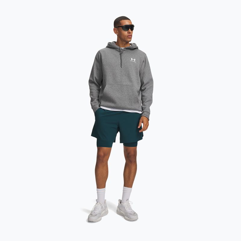 Шорти для тренувань чоловічі Under Armour Vanish Elite 2IN1 Shorts arden green/arden green 2
