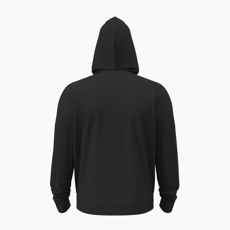 Кофта чоловіча Under Armour Flex Fleece Hoodie ultimate black/white 2