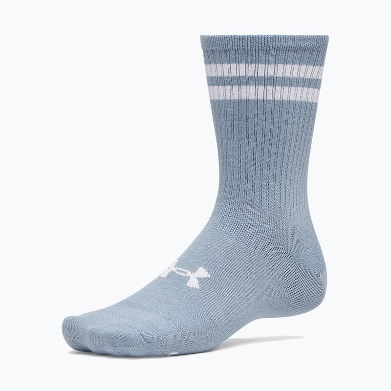 Шкарпетки Under Armour Essential Crew 6 Pack blue fog/blue wind/white 2