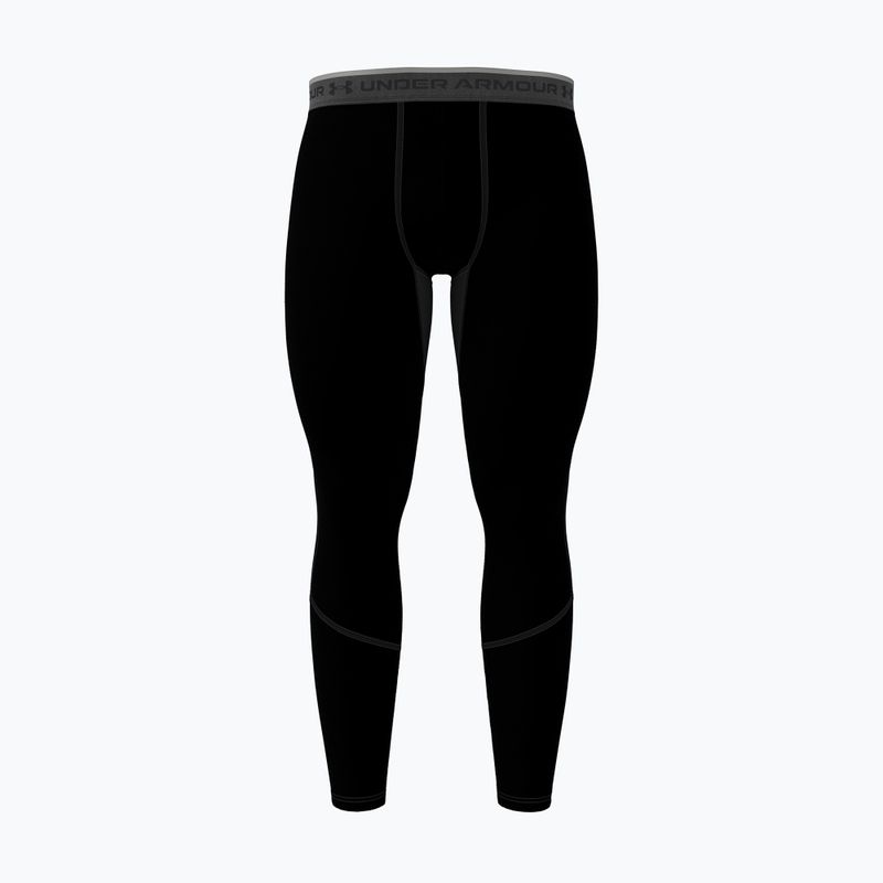 Легінси для тренувань чоловічі Under Armour Coldgear Elite Leggings ultimate black/ultimate black/Reflective