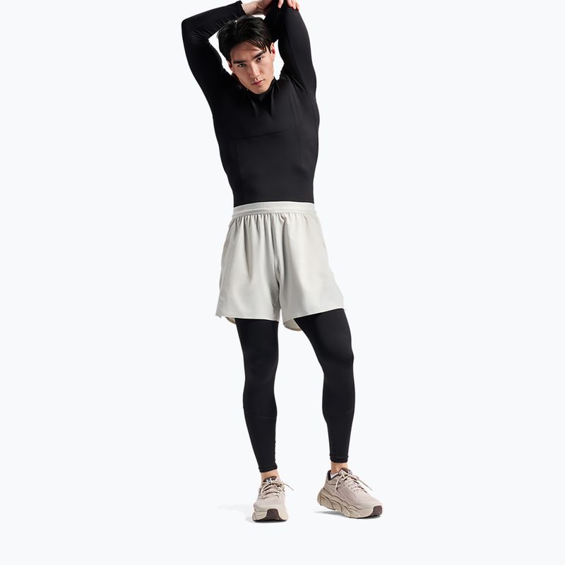 Лонгслів для тренувань чоловічий Under Armour Coldgear Elite Comp Mock ultimate black/ultimate black/reflective 2