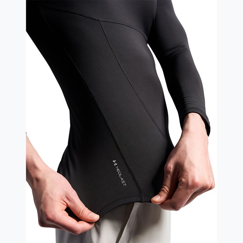 Лонгслів для тренувань чоловічий Under Armour Coldgear Elite Comp Mock ultimate black/ultimate black/reflective 7