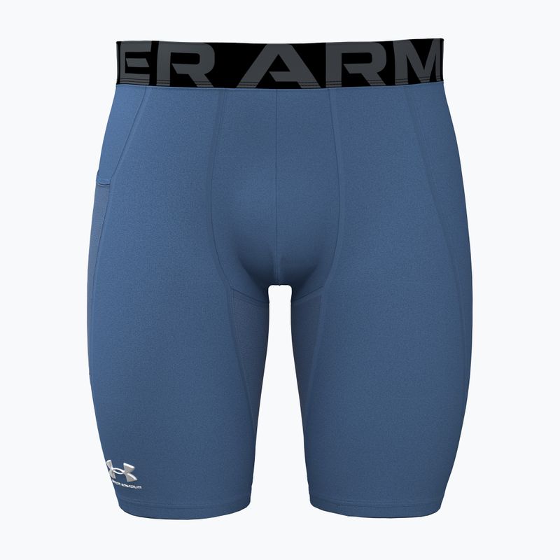 Шорти для тренувань чоловічі Under Armour HG Armour Long Shorts aegean blue/white