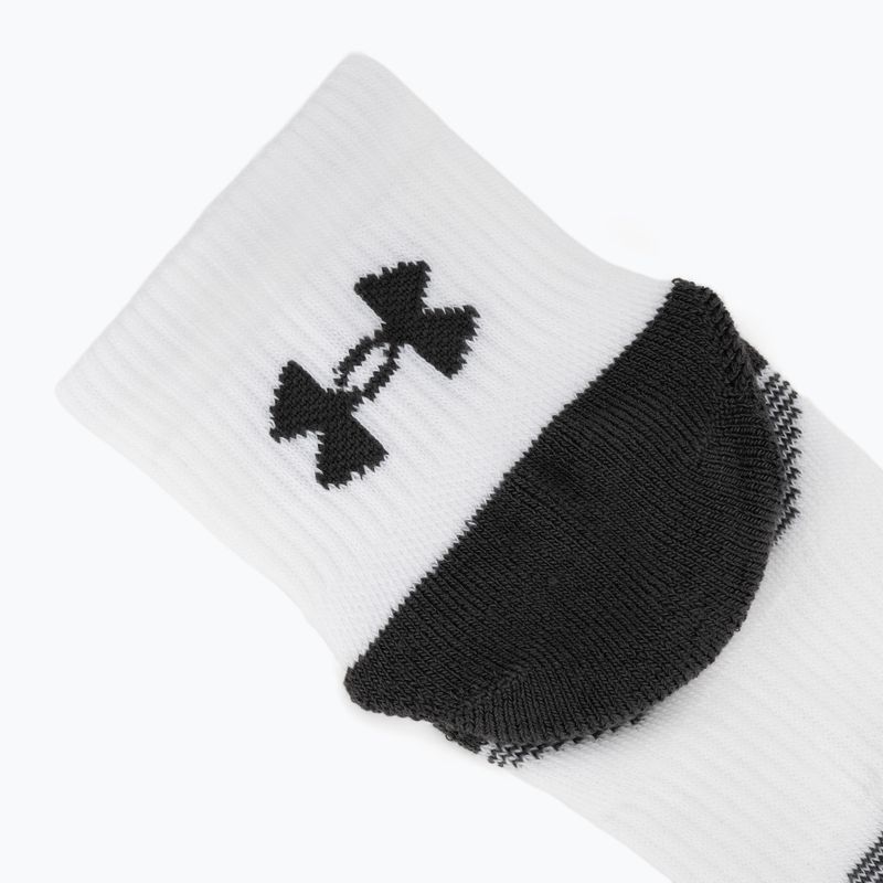 Шкарпетки Under Armour Perf Tech Qtr 3 pack white/white/jet gray 3