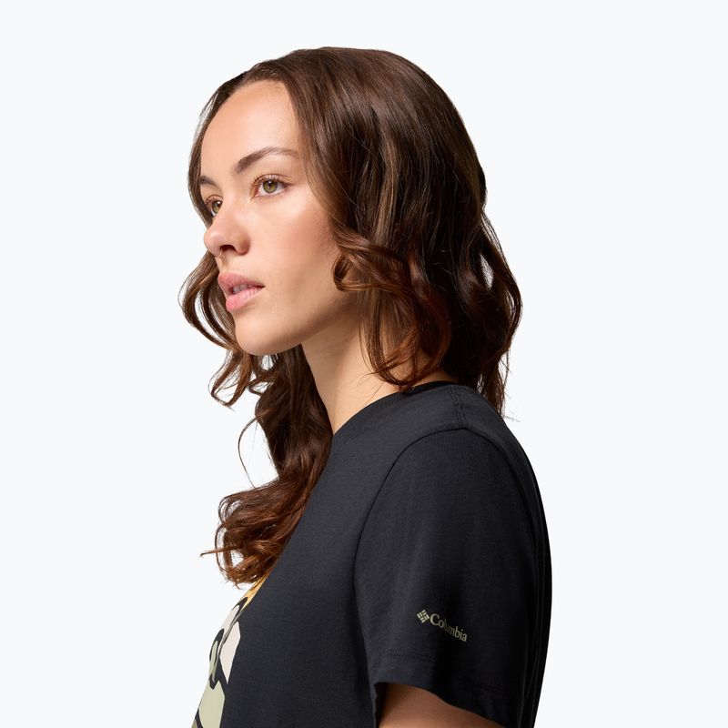 Футболка жіноча Columbia Ruby Springs Graphic Fitted black/get hiked 6