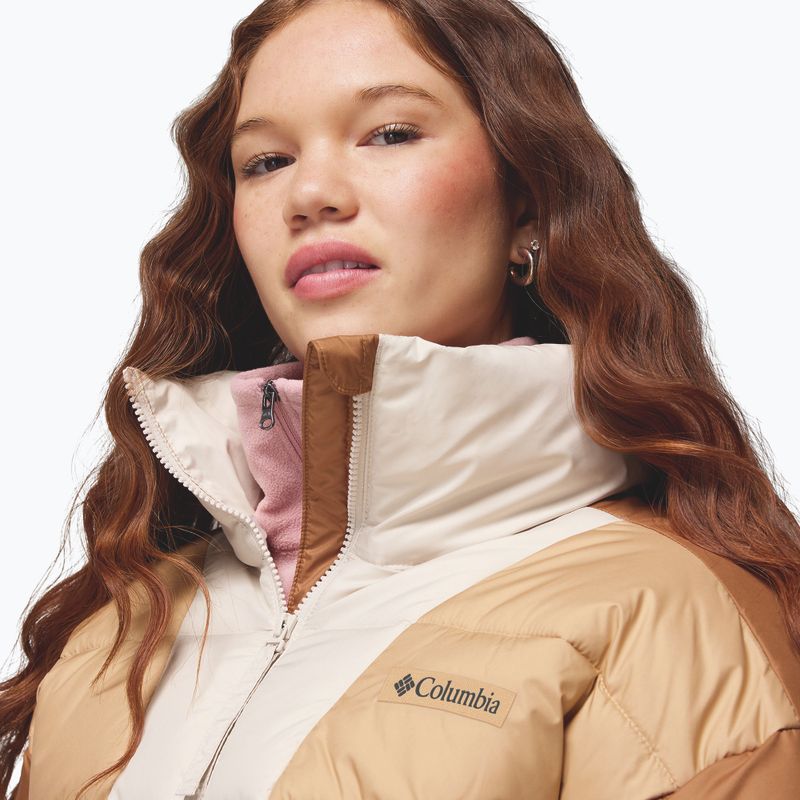 Жіноча утеплена куртка Columbia Pike Lake canoe/camel brown/dark stone 8