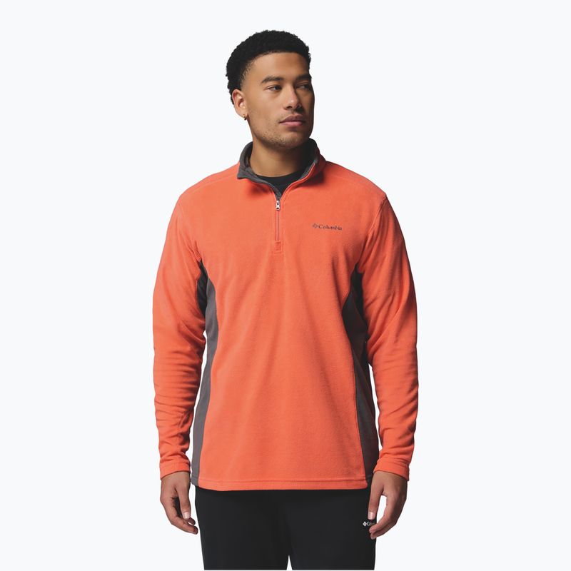 Чоловіча флісова кофта Columbia Klamath Range II HZ zing/shark