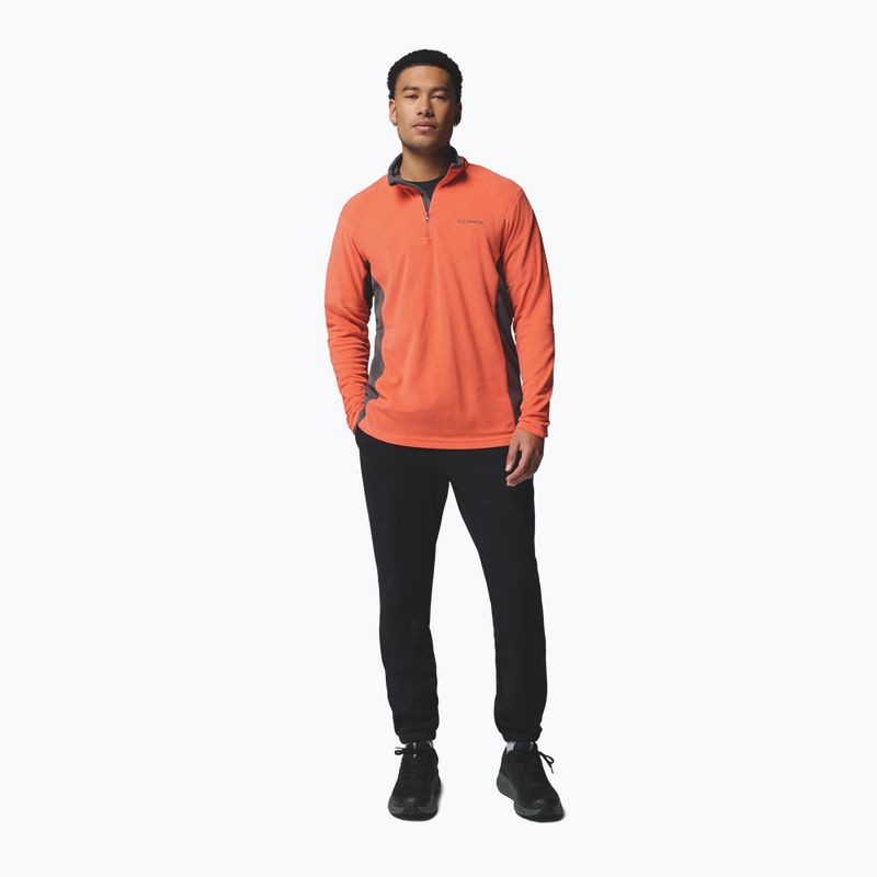 Чоловіча флісова кофта Columbia Klamath Range II HZ zing/shark 2