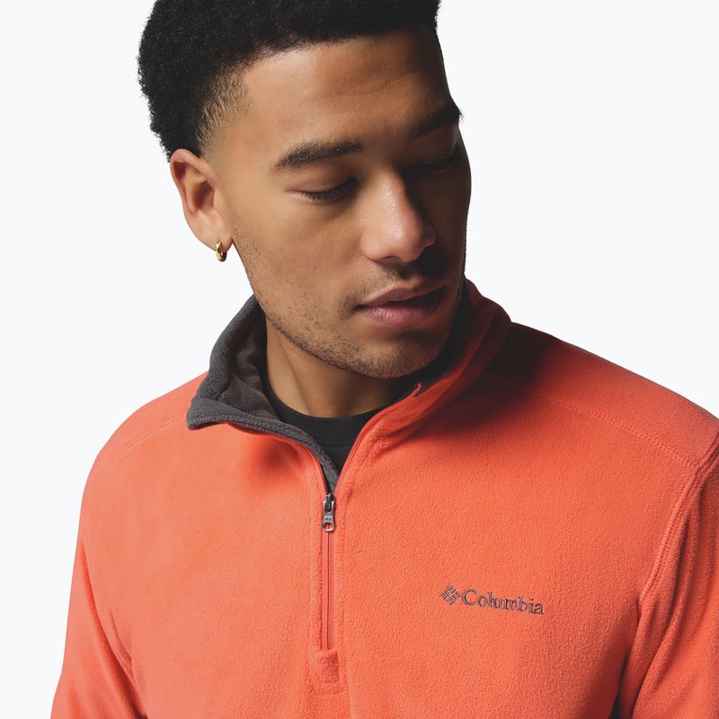 Кофта флісова чоловіча Columbia Klamath Range II HZ zing/shark 5