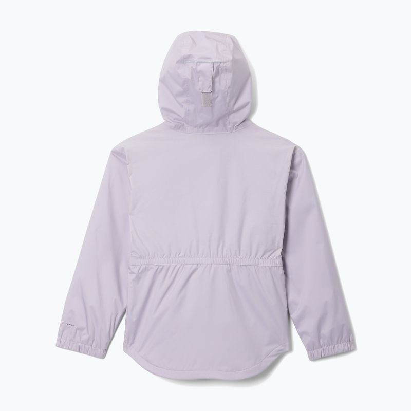 Куртка-дощовик дитяча Columbia Rainy Trails II Fleece lavender pearl 2