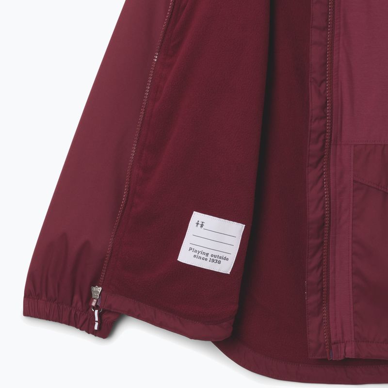 Куртка-дощовик дитяча Columbia Rainy Trails II Fleece rich wine 3