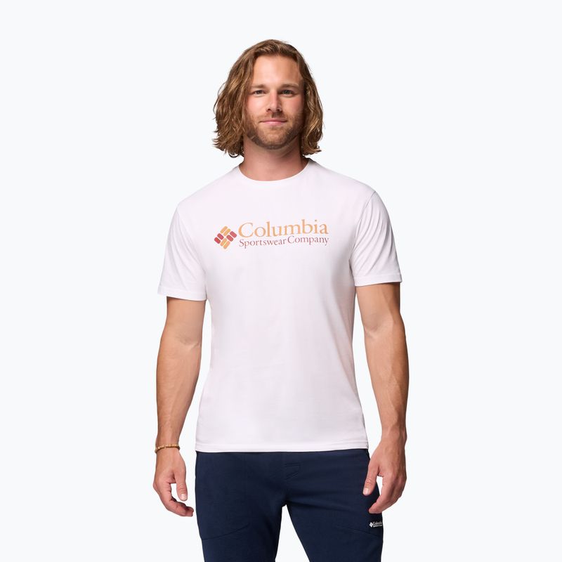 Чоловіча футболка Columbia CSC Basic logo white/csc retro logo