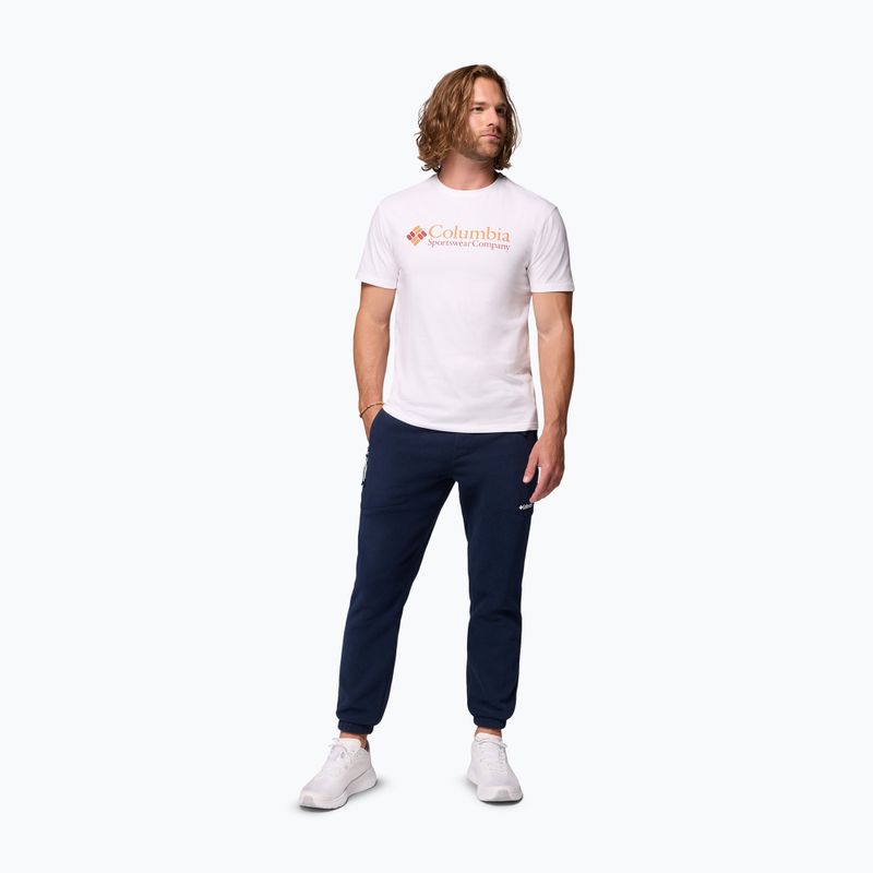 Чоловіча футболка Columbia CSC Basic logo white/csc retro logo 2