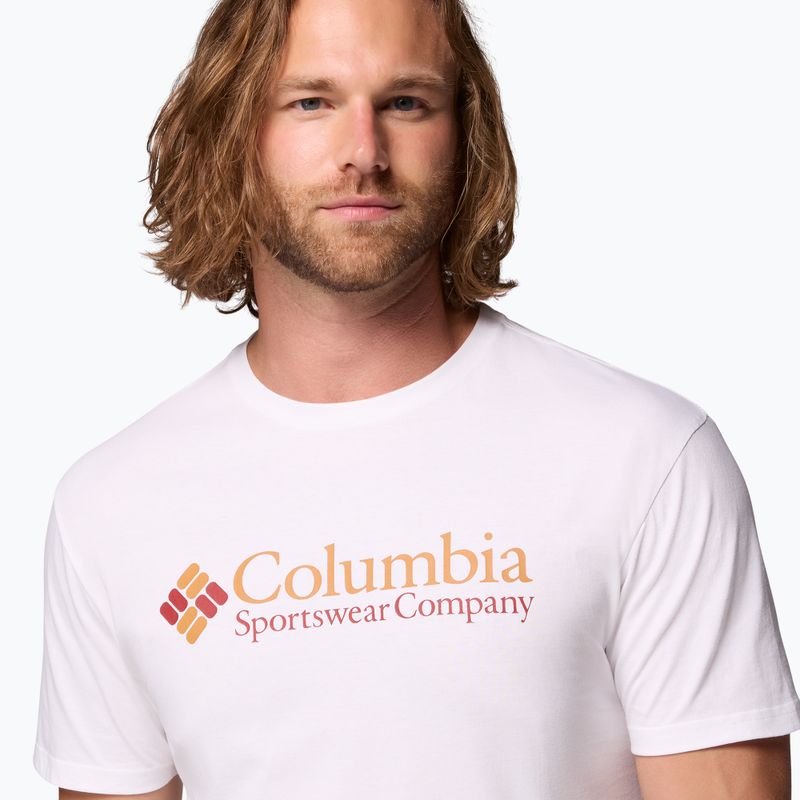 Чоловіча футболка Columbia CSC Basic logo white/csc retro logo 5