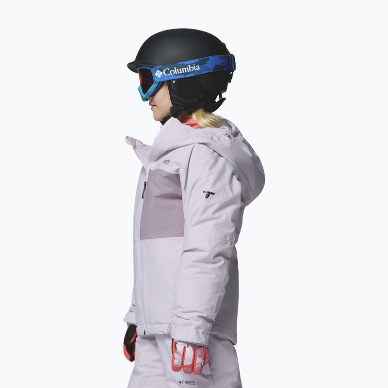 Куртка гірськолижна дитяча Columbia Holcomb Grove lavender pearl/shale purple 4