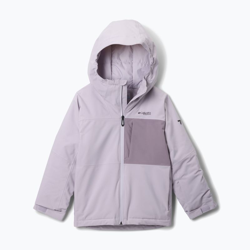 Куртка гірськолижна дитяча Columbia Holcomb Grove lavender pearl/shale purple 9