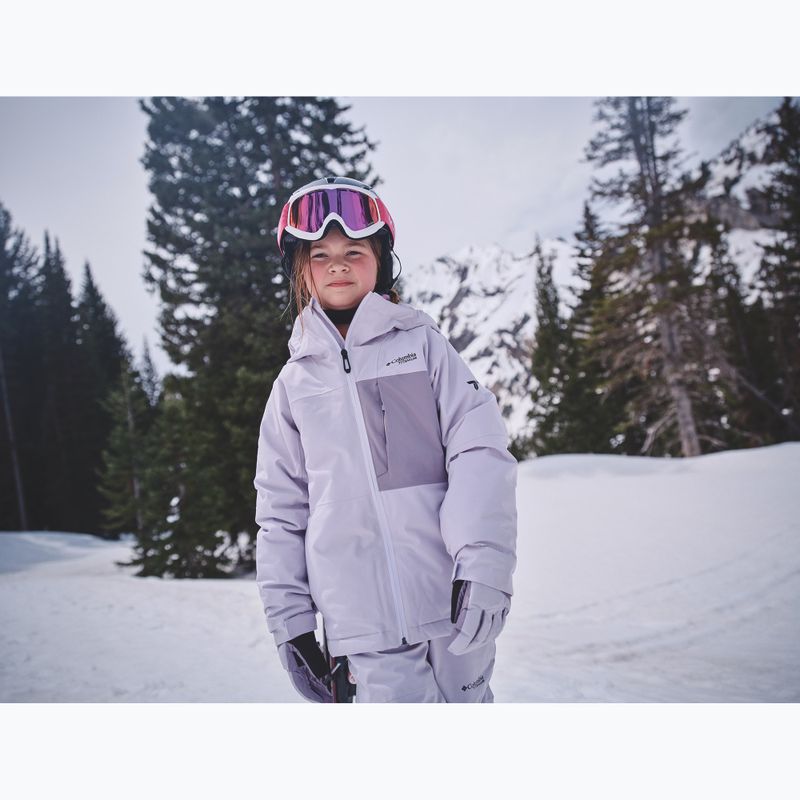 Дитяча лижна куртка Columbia Holcomb Grove lavender pearl/shale purple 12
