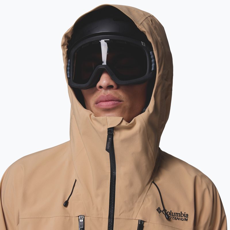 Куртка гірськолижна чоловіча Columbia Platinum Peak II 3L Shell canoe 5
