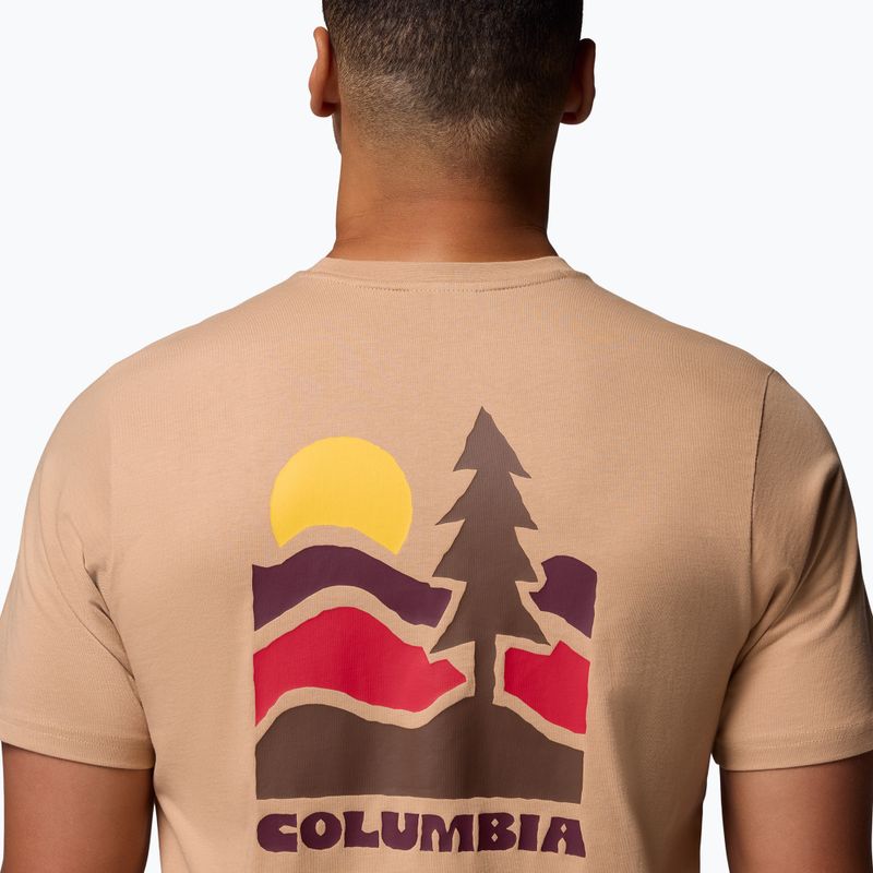 Футболка трекінгова чоловіча Columbia Explorers Canyon Back canoe/get hiked 6