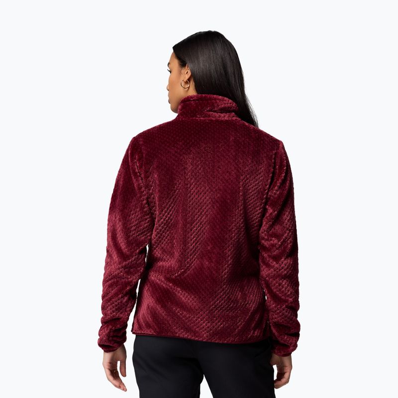 Кофта жіноча Columbia Fire Side II Sherpa Full Zip rich wine 3