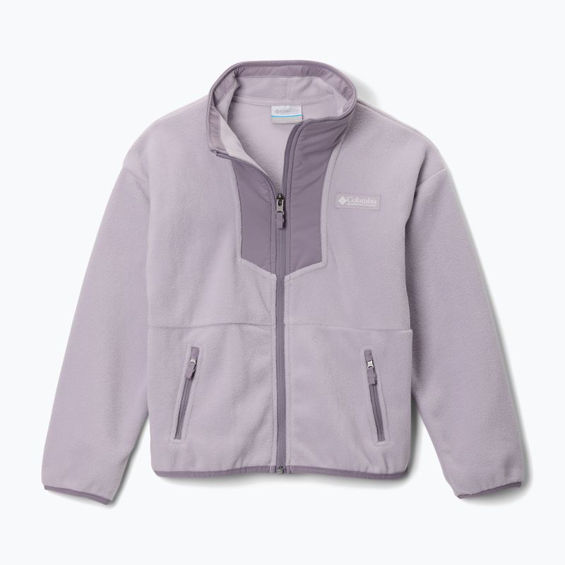 Дитяча флісова кофта Columbia Sequoia Grove Full Zip Fleece lavender pearl/shale purple