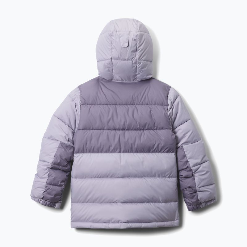 Куртка утеплена дитяча Columbia Pike Lake II Hooded lavender pearl/shale purple 2