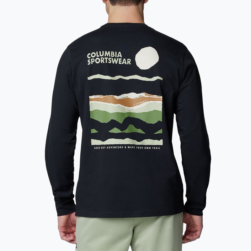 Чоловічий світшот Columbia Explorers Canyon black/branded blanket 2