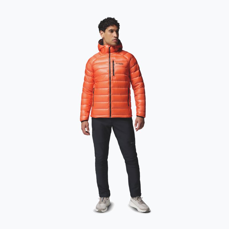 Пуховик чоловічий Columbia Arctic Crest Down Hooded zing 2