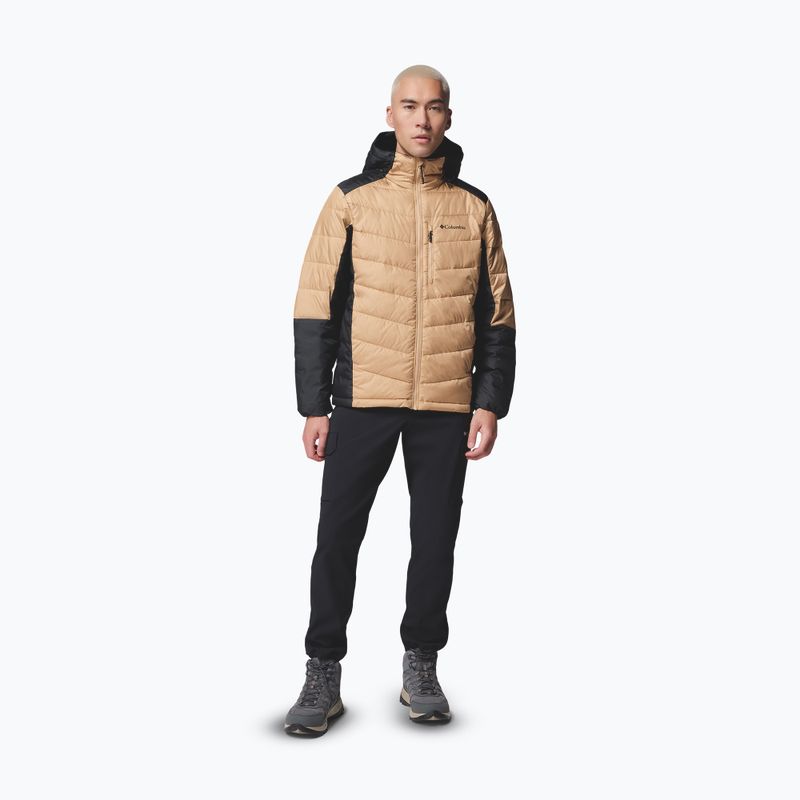 Куртка чоловіча Columbia Labyrinth Loop II Hooded canoe/black 2