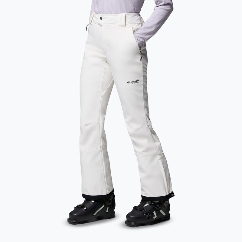 Штани гірськолижні жіночі Columbia Roffee Ridge VI sea salt 4