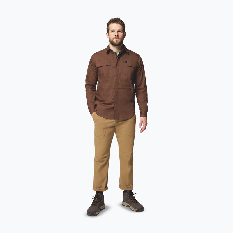 Сорочка чоловіча Columbia Landroamer Twill tobacco 2