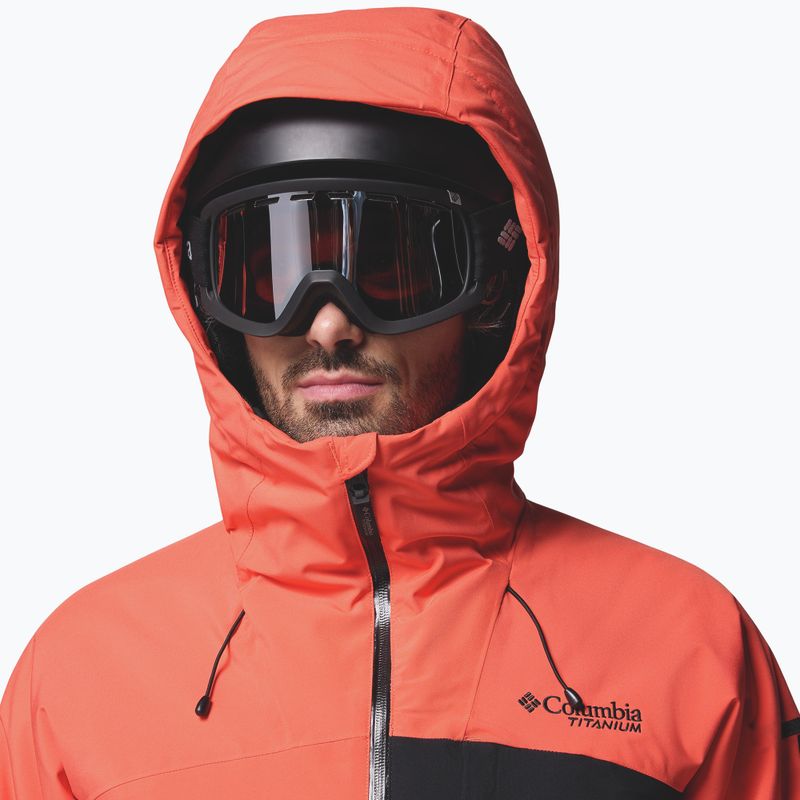 Куртка гірськолижна чоловіча Columbia Winter District III zing/black 5