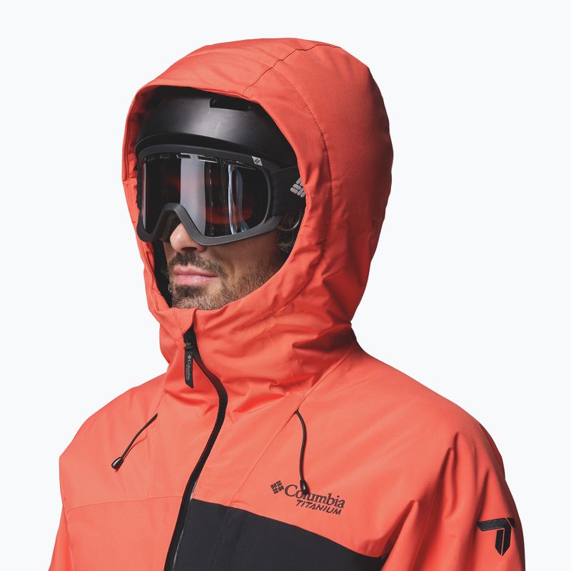 Куртка гірськолижна чоловіча Columbia Winter District III zing/black 6