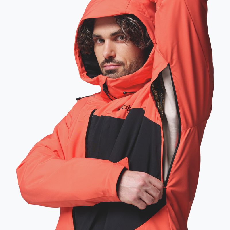 Куртка гірськолижна чоловіча Columbia Winter District III zing/black 8