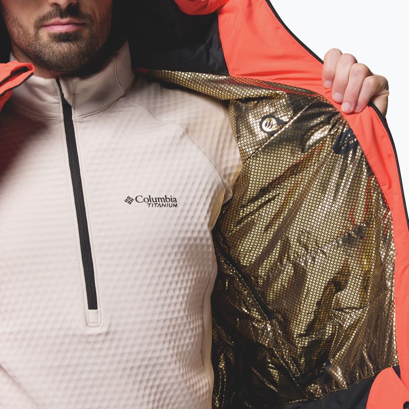 Куртка гірськолижна чоловіча Columbia Winter District III zing/black 10