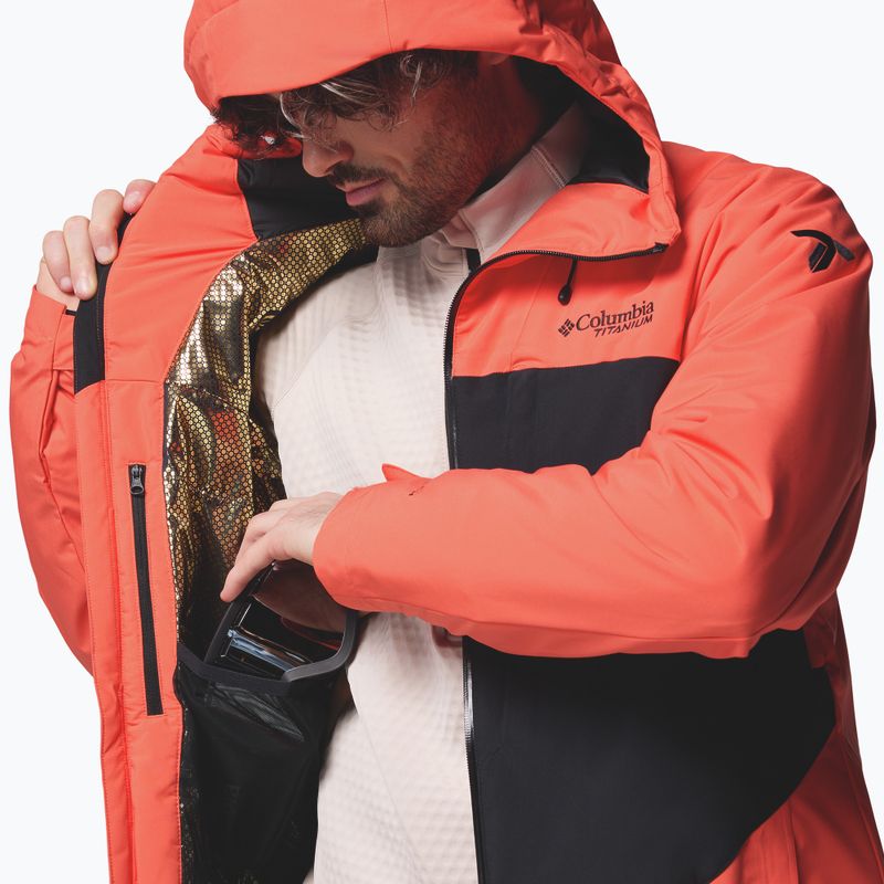 Куртка гірськолижна чоловіча Columbia Winter District III zing/black 11