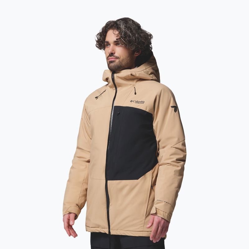 Куртка гірськолижна чоловіча Columbia Winter District III canoe/black 4