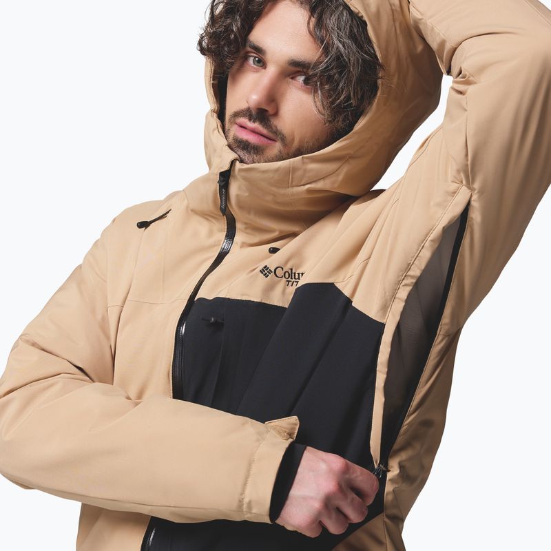 Чоловіча лижна куртка Columbia Winter District III canoe/black 8