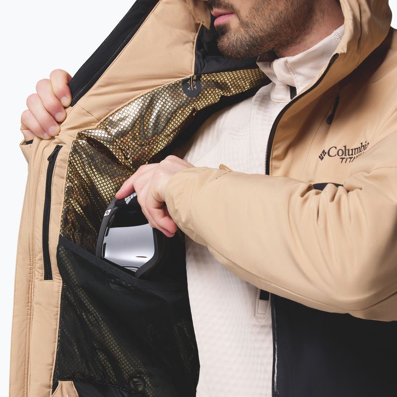 Чоловіча лижна куртка Columbia Winter District III canoe/black 12