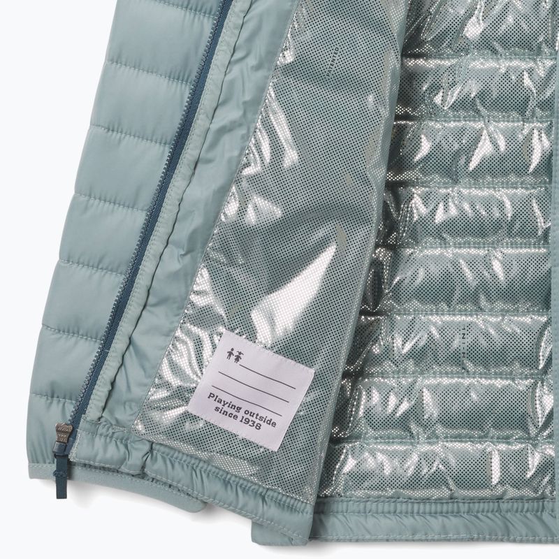 Куртка утеплена дитяча Columbia Powder Lite II Hooded crushed blue 3