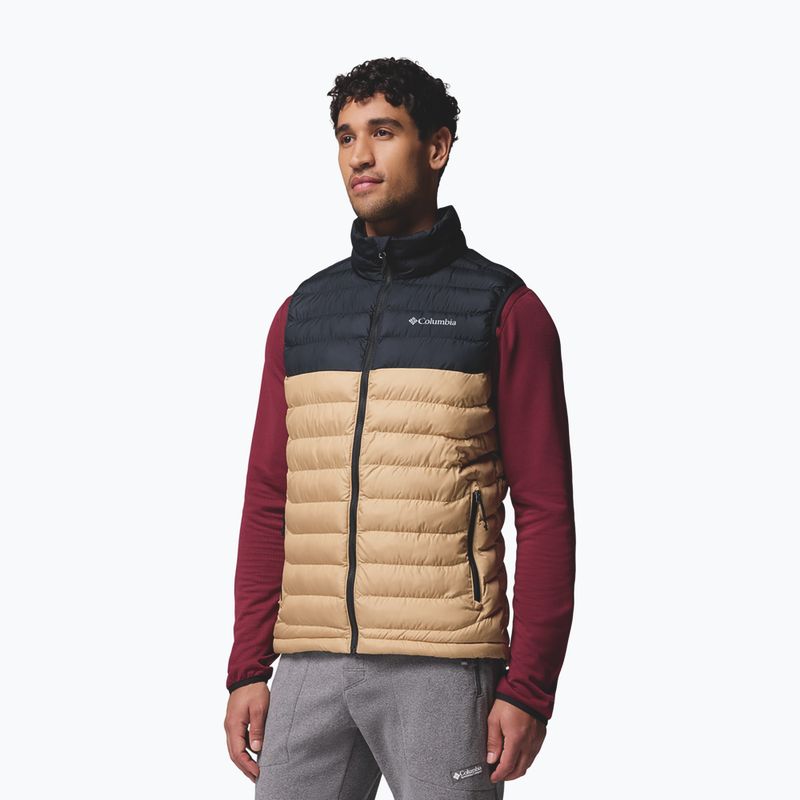 Жилет чоловічий Columbia Powder Lite II canoe/black 3