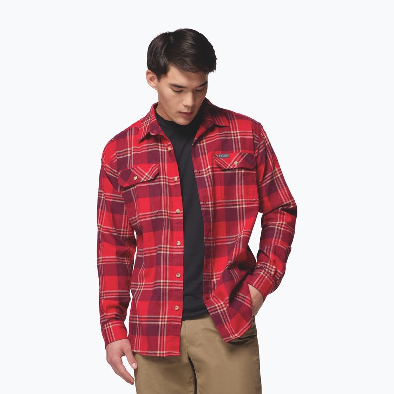 Сорочка чоловіча Columbia Flare Gun Stretch Flannel mtn red trails edge plaid 5