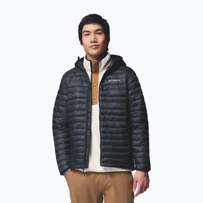 Куртка утеплена чоловіча Columbia Powder Pass black 5