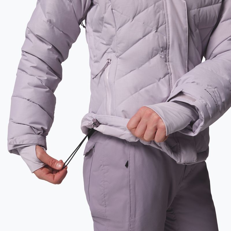 Жіноча лижна куртка Columbia Lay D Down V lavender pearl 9
